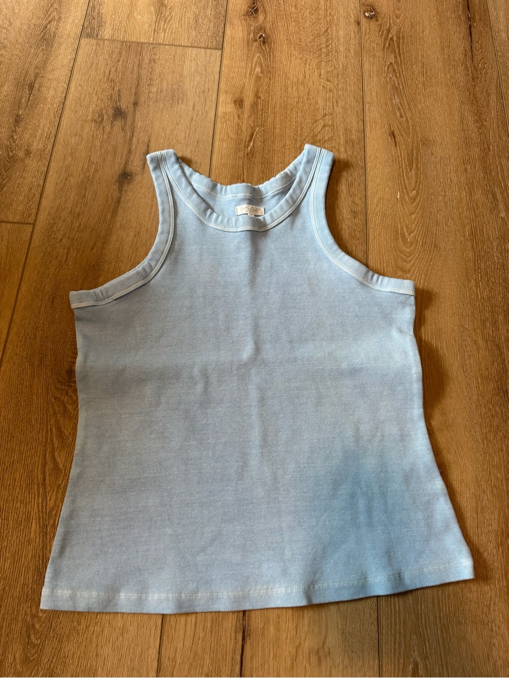 WOMENS GREY STATE MAMA RIB MONROE TANK SIZE LARGE